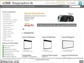shopprojektor.dk