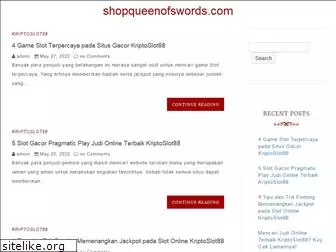 shopqueenofswords.com