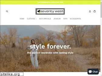 shopseventywest.com