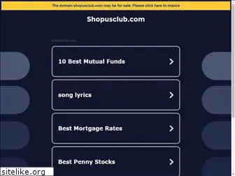 shopusclub.com