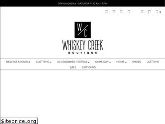 shopwhiskeycreek.com