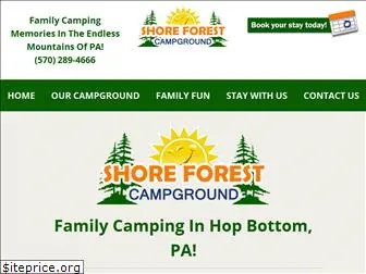 shoreforestcampground.com