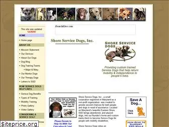 shoreservicedogs.com