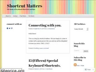 shortcutmatters.wordpress.com