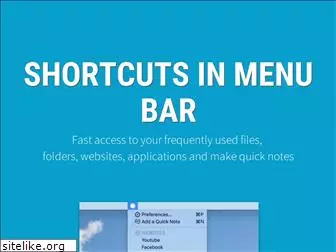 shortcutsinmenubar.ngthanhbinh.com