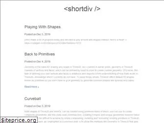 shortdiv.com