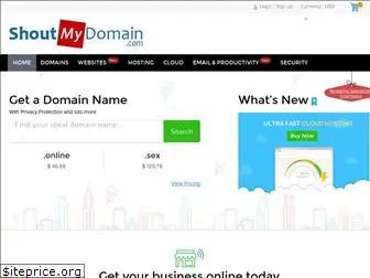 shoutmydomain.com