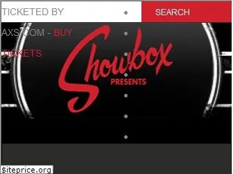 showboxpresents.com