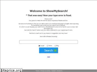 showmysearch.com