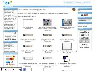 showplate.se