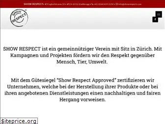 showrespect.ch