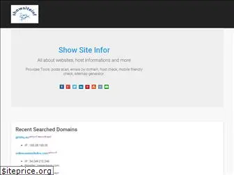 showsiteinf.org