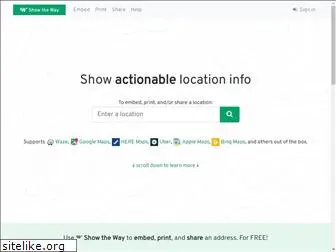 showtheway.io