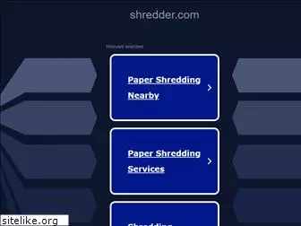 shredder.com