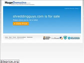 shreddingguys.com