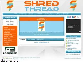 shredthreadlacrosse.com