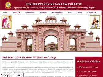 shribhawaniniketanlawcollege.org