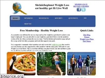 shrinktheplanet-weightloss.com