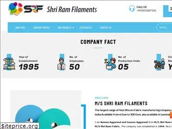 shriramfilaments.com