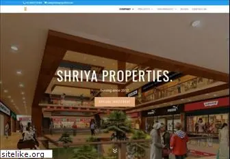 shriyaproperties.com