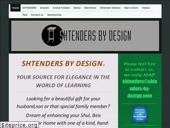 shtenders-by-design.com