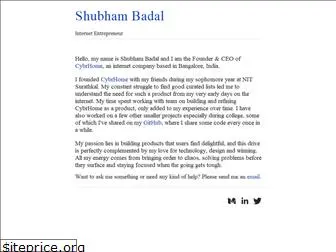 shubhambadal.com