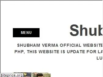 shubhamverma.com