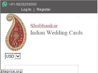 shubhankarweddinginvitations.com