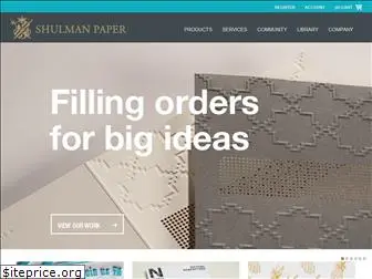 shulmanpaper.com