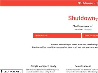 shutdown7.com