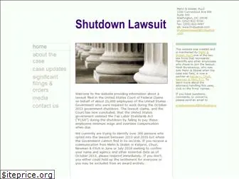 shutdownlawsuit.com