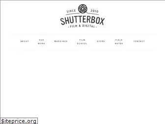 shutterboxfilms.co.uk
