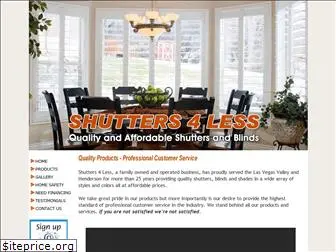 shutters4lesslv.com