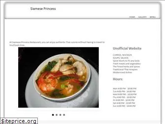 siameseprincessrestaurant.com