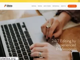 sibiaproofreading.com