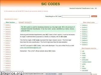 siccodes.net