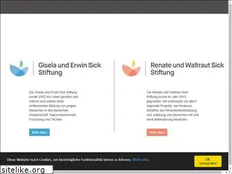 sick-stiftung.org