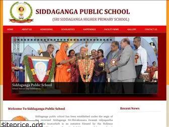 siddagangapublicschool.com