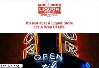 sidedoorliquorstore.com