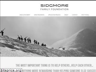 sidgmorefoundation.com