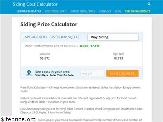 sidingcalculator.com