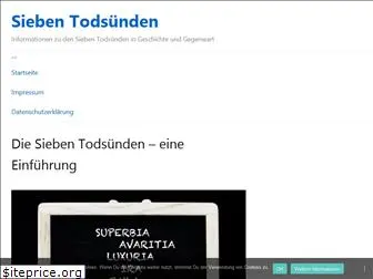 sieben-todsuenden.com