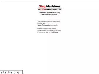 sieg-machines.co.nz