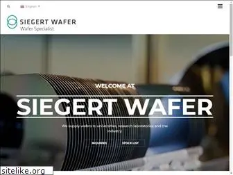 siegertwafer.com