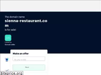 sienna-restaurant.com