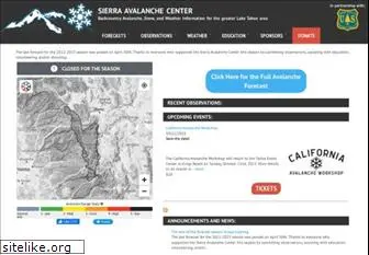 sierraavalanchecenter.org