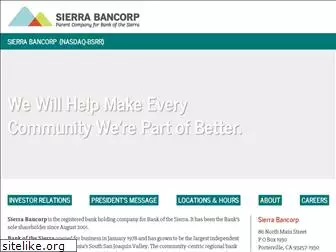 sierrabancorp.com