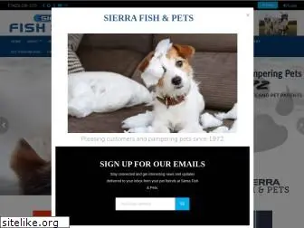 sierrafishandpets.net