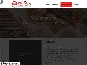 sierranoodlehouse.com