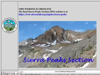 sierrapeaks.org